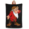 Grumpy Dwarf Blankets Fleece Lightweight Sofa Throw Blankets For Home Bedroom Outdoor Throws Bedspread Quilt 1