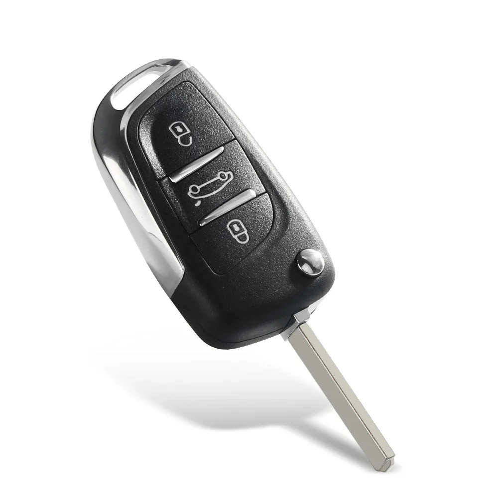 Car key KEYYOU 3Buttons CE0523/CE0536 Modified Car Key For Citroen C2 C4 C5 Berlingo Xsara Picasso Peugeot 306 407 807 Partner