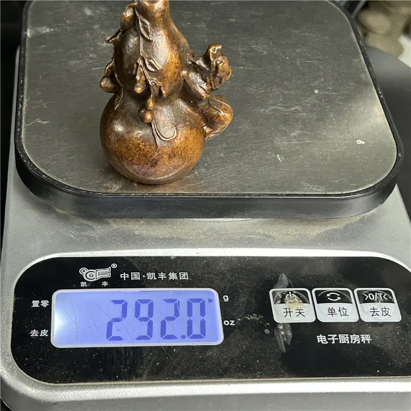 Bronze handicraft: Pixiu gourd wrapped in thick and mellow paste