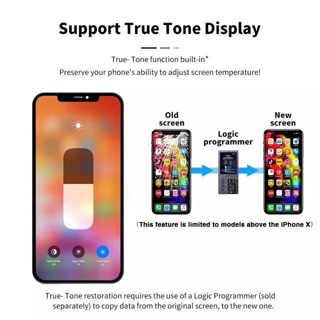 최첨단 LCD 스크린으로 고장난 iPhone 디스플레이 업그레이드