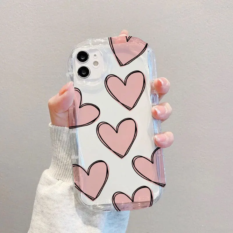 Romantic Love Hearts Phone Case Skin