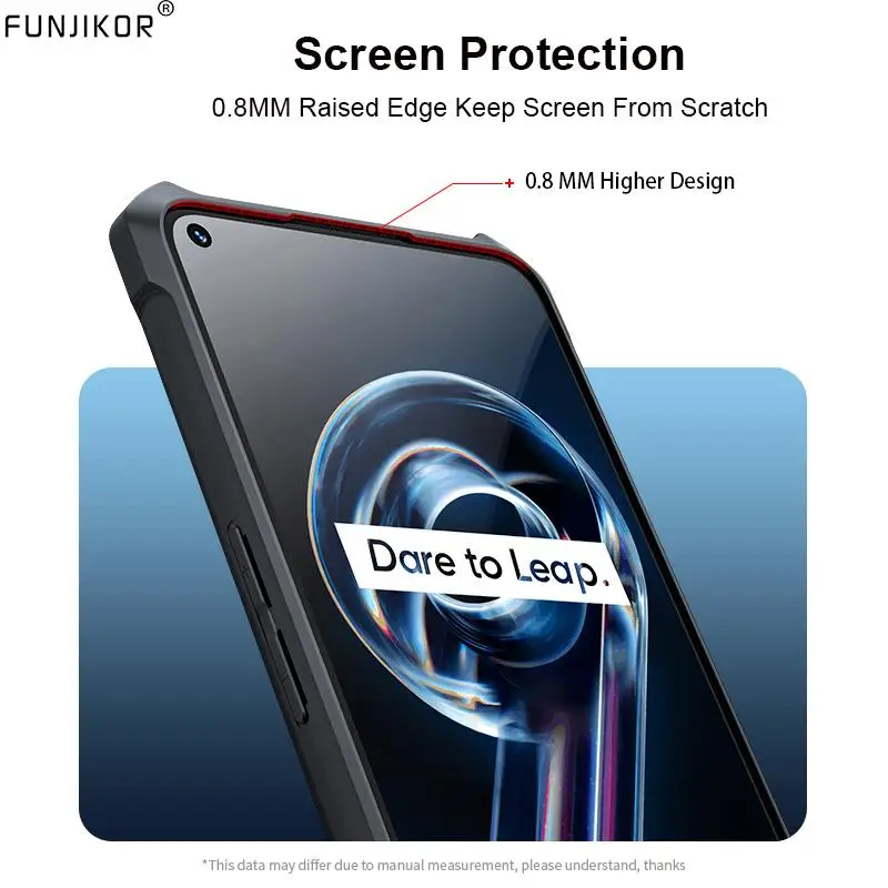 Shockproof Case For Realme C35 8 8I 9 9I Pro 5G C30 C33 GT Neo 3 Master C11 Case Phone Protection Cover Carcasa