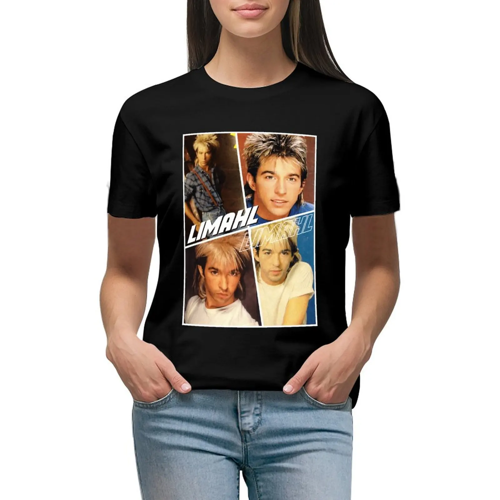 

LIMAHL T-shirt cute clothes tops Female clothing t shirts for Women