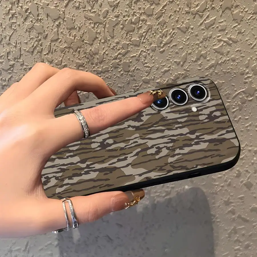 Vintage Camouflage Phone Cover Case