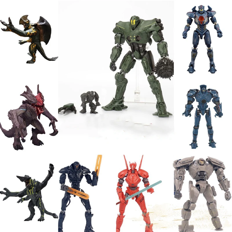 

Pacific Rim 2 Gipsy Avenger Action Figures Movable Model Mech Robot Figure Obsidian Fury Saber Athena Collectible Model Toy