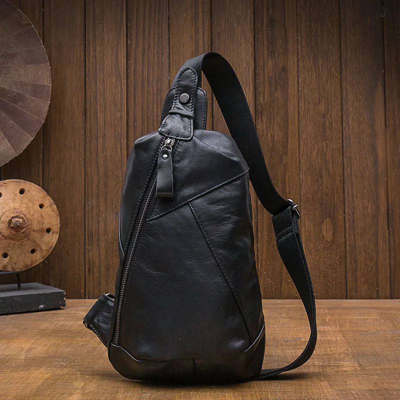 

Chest Bag Men's Japanese Korean Version Shoulder Bag Fashion Backpack Trend Youth Sports Crossbody Bag Lightweight Small Bag