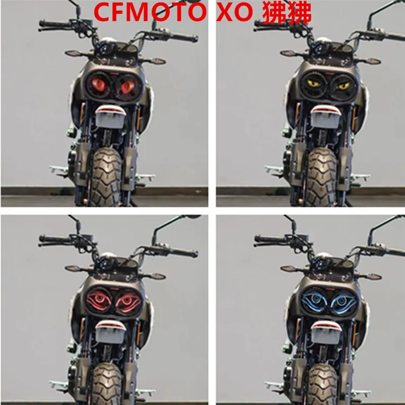 

Аксессуары для мотоциклов, Защитная Наклейка для фар CFMOTO Papio XO 125 XO-1 2023 CFMOTO XO, наклейка на глаза для фар