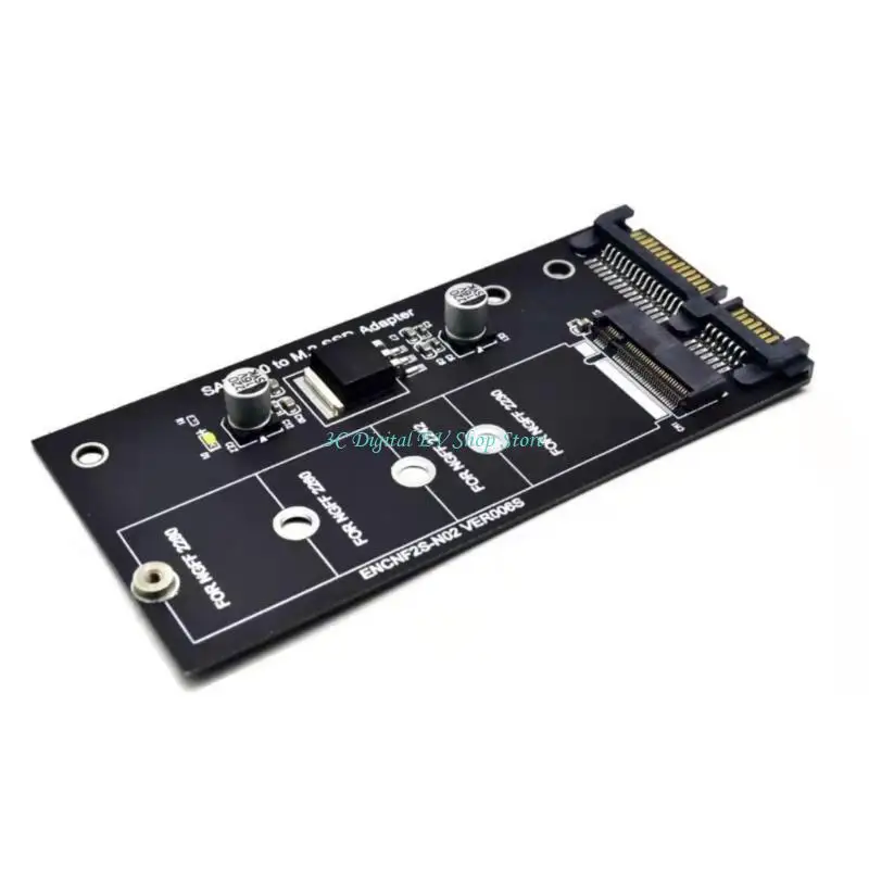 컴퓨터의 고속 6Gbps 데이터 연결을 위한 E74D M.2 SATA3 NGFF SSD 어댑터 카드