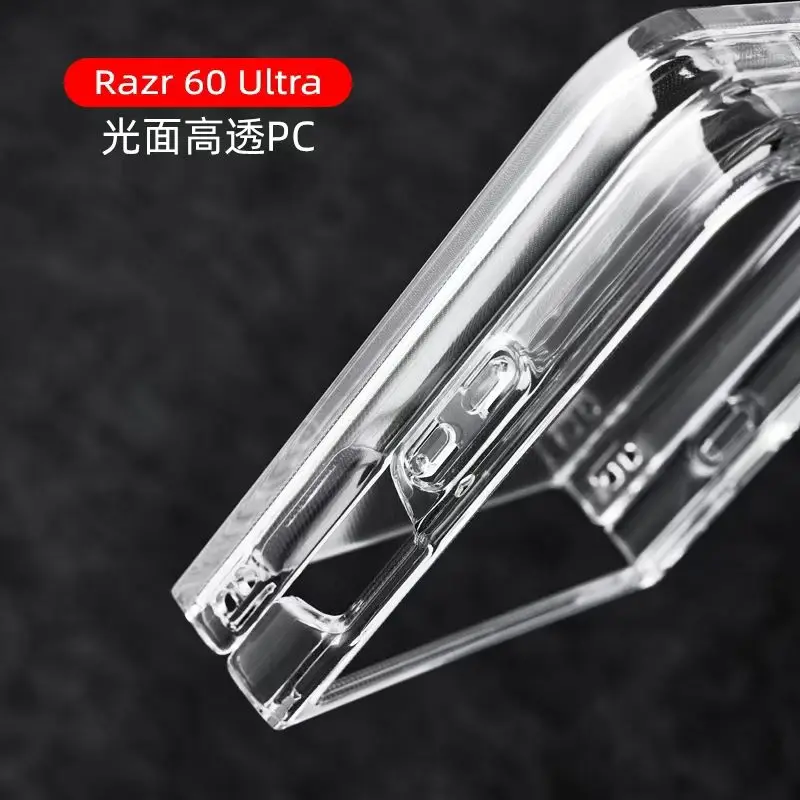 Glossy Transparent Shockproof Hard Cover Case