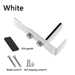 Adjustable Graphics Card Support Bracket for Desktop PC Cases - Prevents GPU Sagging (AX002 - L - White)