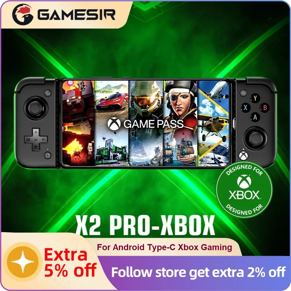 

GameSir X2 Pro Xbox gamepad android Type C Mobile Game Console joystick for Xbox Game Controller Gaming Celulares Game Stick