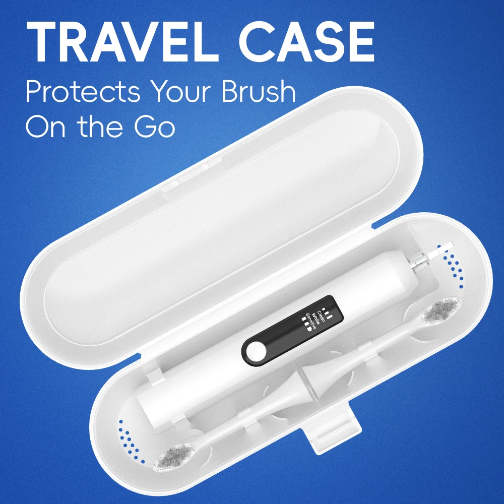 Smart Electric Toothbrush - 3 Modes & 2 Min Timer, Rechargeable Powered Toothbrushes Compatible with Philips Sonicare Brush Head