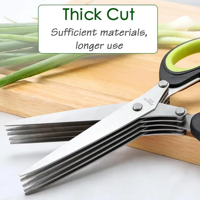 Cooking 5-Layer Scissors - Pick Your Plum