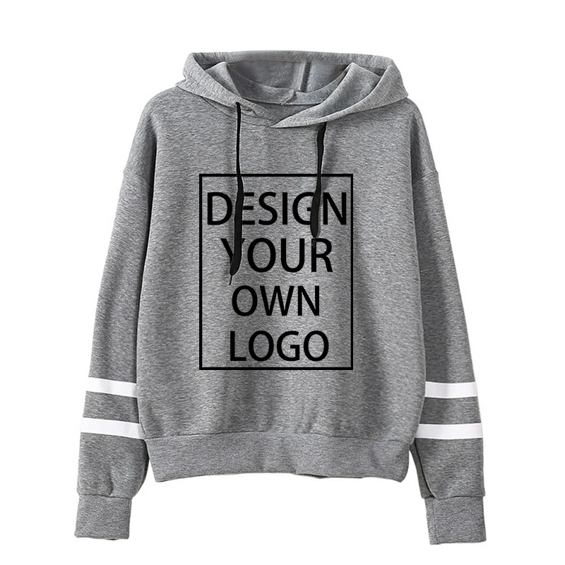 Customized New Autumn Winter Fashion Thin Fleece Hoodies for Women Sweatshirts for Young Women Loose Casual Blouse 2