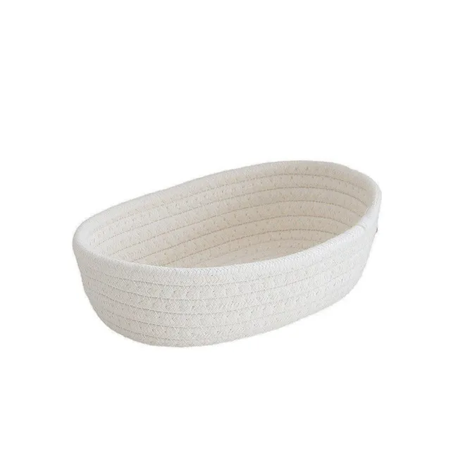 Nordic Cotton Rope Woven Storage Basket 6