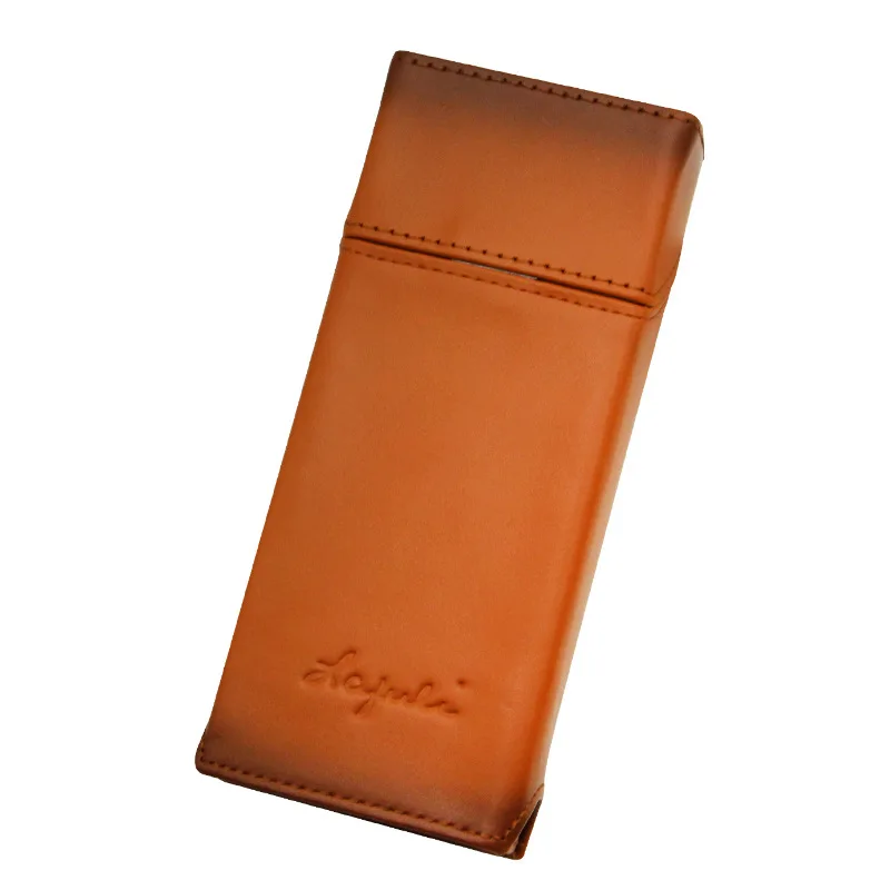 "حافظة سيجار من خشب الأرز الإسباني - مرطب منزلق لس...