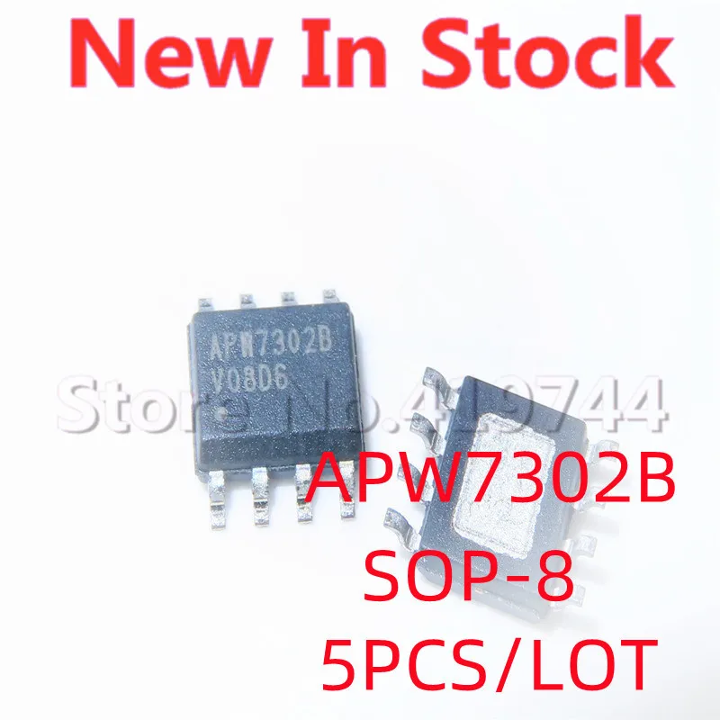 

5PCS/LOT APW7302BKAI-TRG APW7302B SOP-8 LCD power management chip In Stock NEW original IC