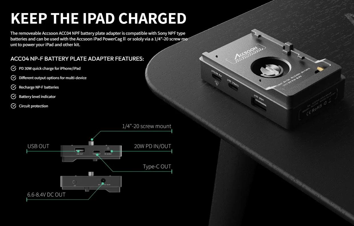 PowerCage Pro II for the 12.9" iPad Pro Supports 12.9" iPad Pro (Gen 3 to 6)  10