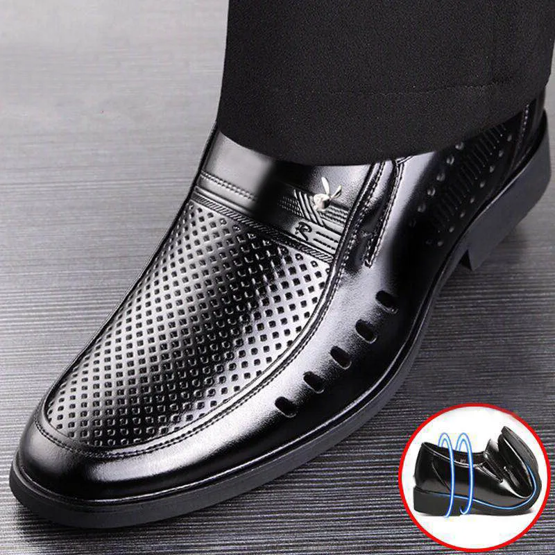 

XIHAHA High Quality Leather Men Shoes Fashion Male Comfy Slip-on Boat Shoe New Spring Loafers Footwear Man Casual Shoes