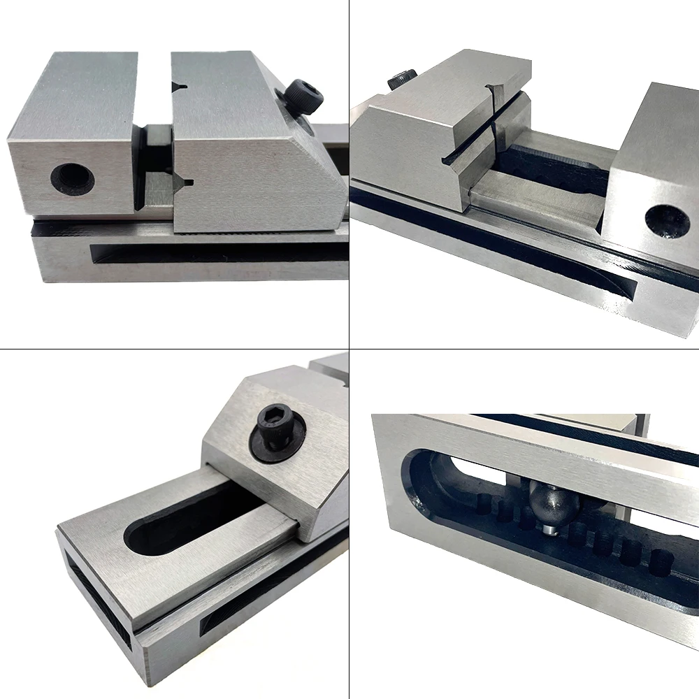 QKG50/QKG63/QKG73 2/2.5/3 Inch Precision Tool Vise Machine Tool Vise High-Precision 0.005mm Clamping Tool For CNC Milling Drill 3