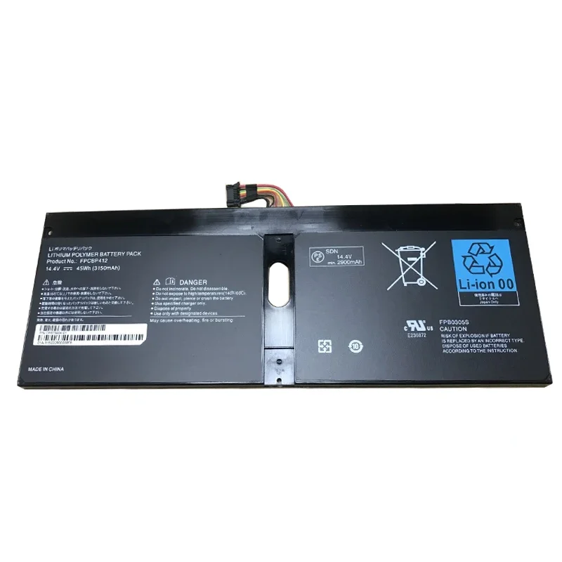 【2in1×美品】LIFEBOOK U9311X/F｜Corei5｜極上バッテリ LMDTK New FPCBP412 14.4V 45WH Laptop Battery For Fujitsu LifeBook