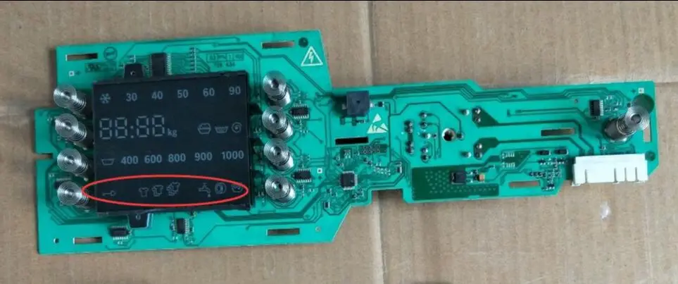 good working for Bosch washing machine computer board AKO 731799-06 BSH 9000449412 display 737199-01