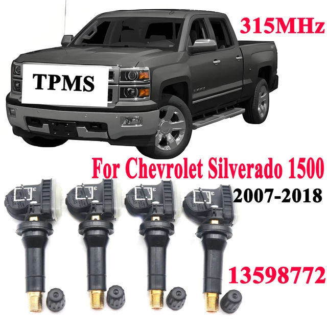 XUAN TPMS Tire Pressure Sensor Monitoring System 13598772 For Buick Encore Cadillac CT6 GMC Sierra 1500 Chevy Silverado  315Mhz