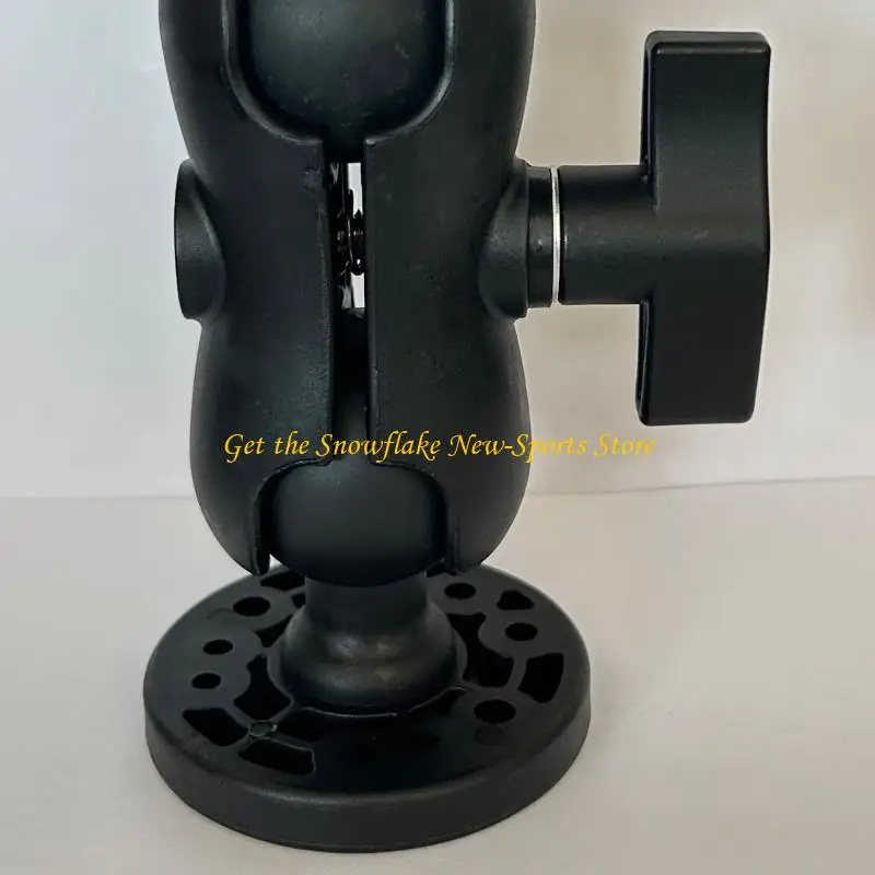 E56D 360도 범용 카약 어군 탐지기 플레이트 유연한 장착 플레이트 지속