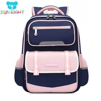 NEW 2024 High Quality Orthopedic Back Primary Girl Shcool Bags Kid Book Bag Teenage Backpacks Waterproof Satchel 1