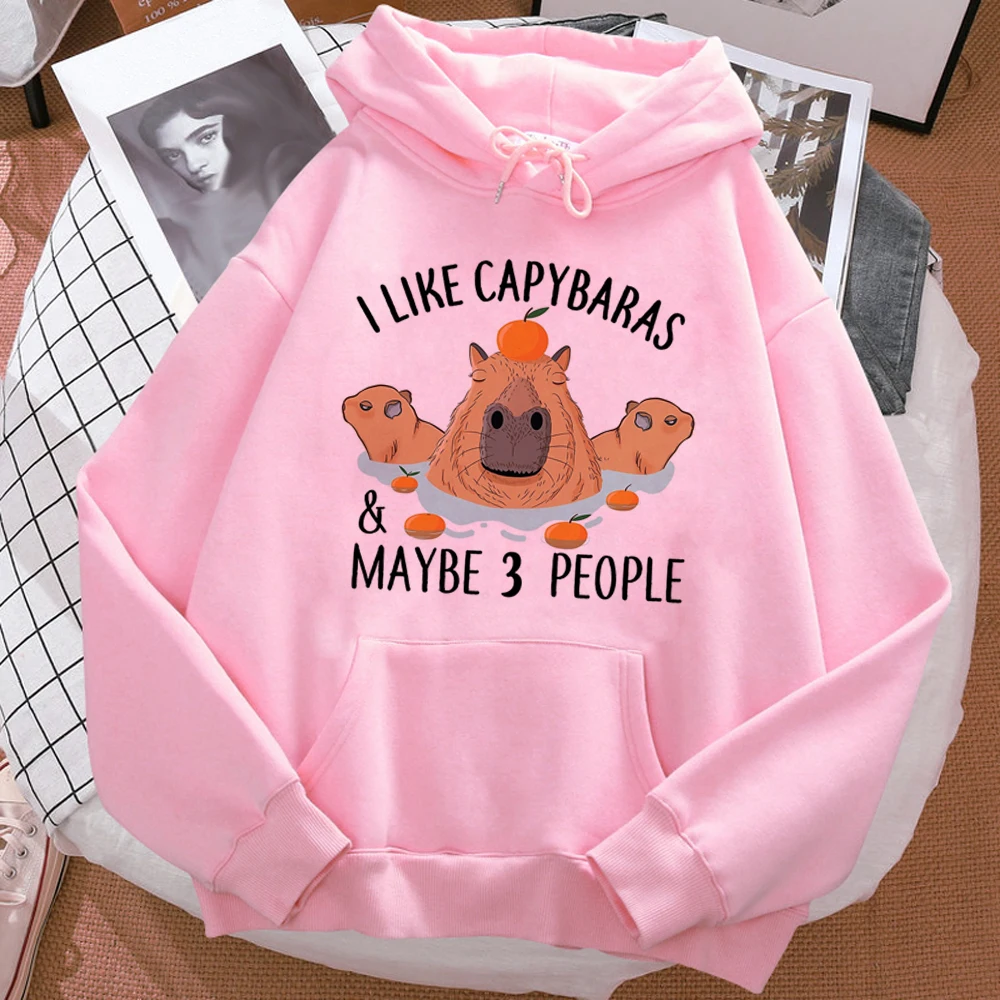 

Capybara hoodies women 90s sweat y2k vintage anime Hooded Shirt Hood women Winter tracksuit