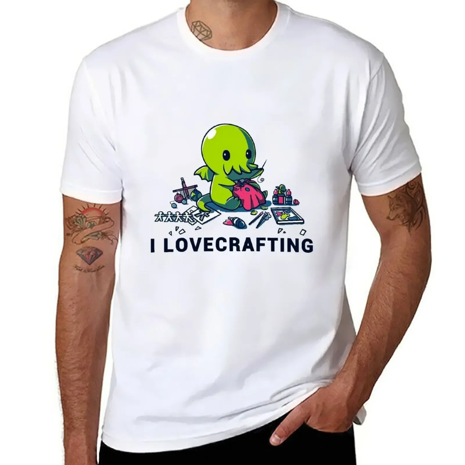 

I Lovecrafting T-Shirt vintage customizeds vintage clothes t shirts for men graphic