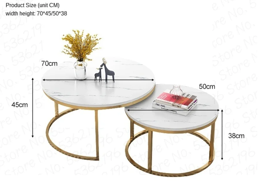 Рисунок 6 - Журнальный столик с мраморной текстурой для гостиной