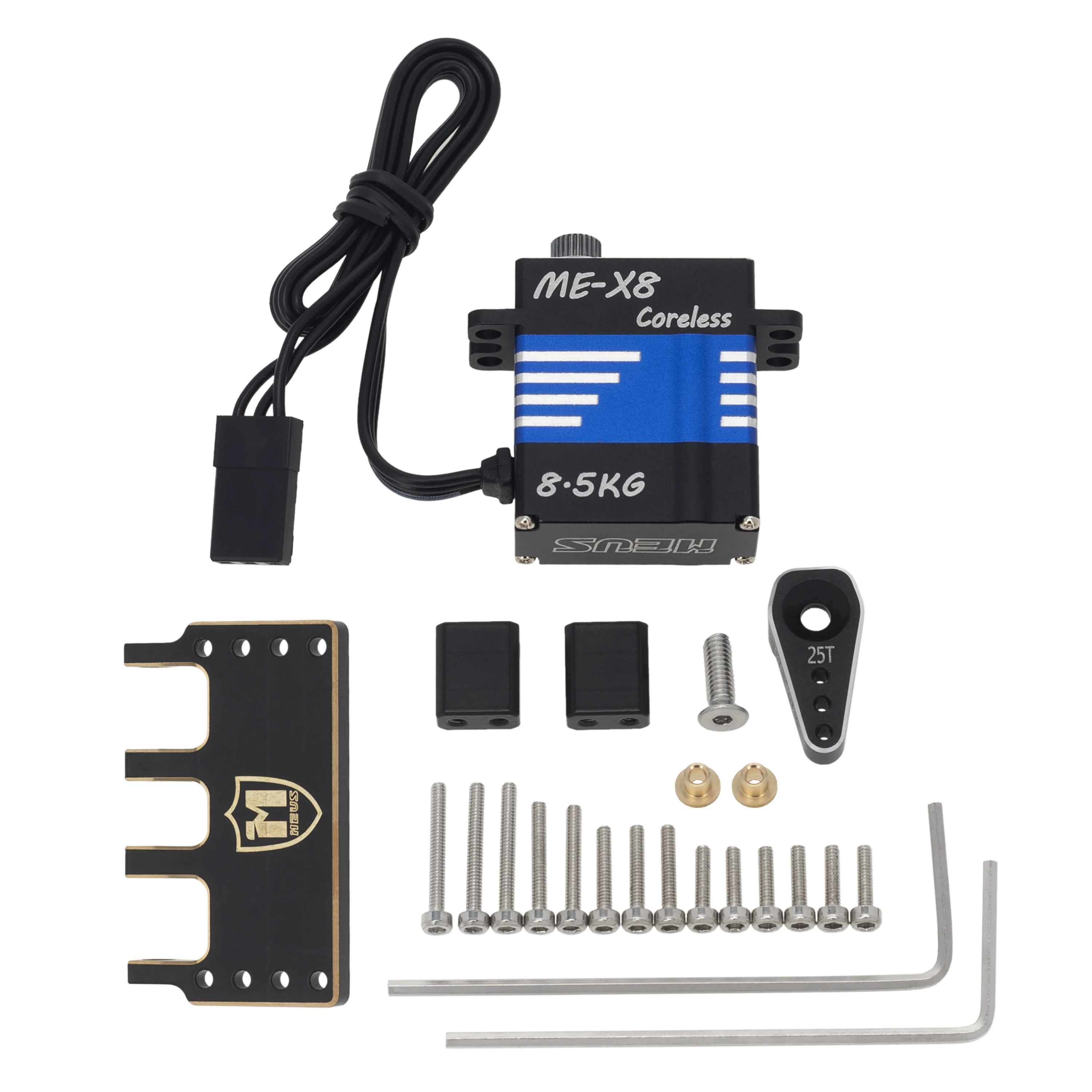 CorelessHighTorqueMicroServowithAdjustableBrassServoMount