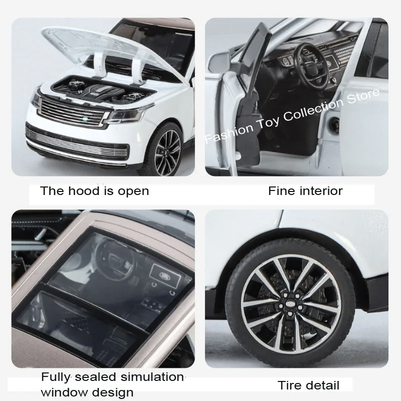 نموذج سيارة رينج روفر SV2022، مصنوع من خليط معدني،...