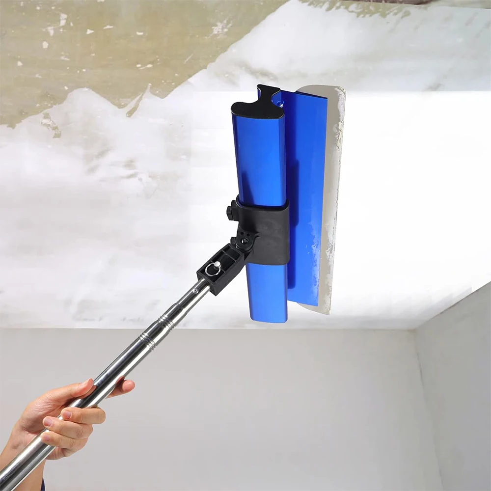 Drywall Skimming Blade Set 18/25/30/35/40/60/80cm Skimming Flexible Blade Knockdown Spatula Extruded Aluminum Wall Tools For plastering blade wall plastering trowel putty knife drywall spatula