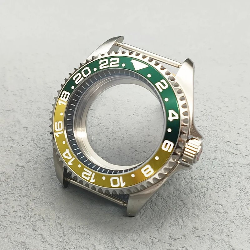 Mod NH35 SKX007 Uhrengehäuse Transparente Rückseite Passend für NH35 NH36 7S 4R Uhrwerk Kuppel Saphirglas Mode Lünette Einsatz Herrengehäuse – Detail 17