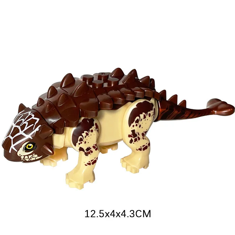 thumbnail image 1 of Bloques de construcción de dinosaurios jurásicos Indominus Rex DIY Figuras de acción de tiranosaurio de tamaño pequeño Modelos Juguetes para niños Animales Regalos, 1 of 5
