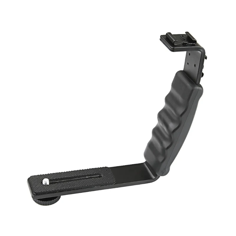 

Handle Grip Mount L-Type Bracket With Cold Shoe 1/4'' Adapter Stand for Smooth 4 Mobile 3 Gimbal Stabilizer