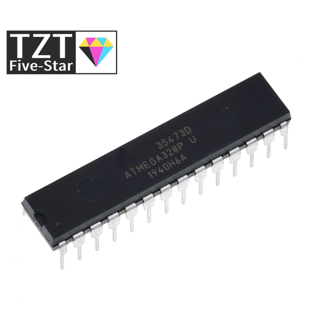 ATMEGA328P-PU ATMEGA328-PU CHIP ATMEGA328 ATMEGA328P Microcontroller MCU AVR 32K 20MHz FLASH DIP-28