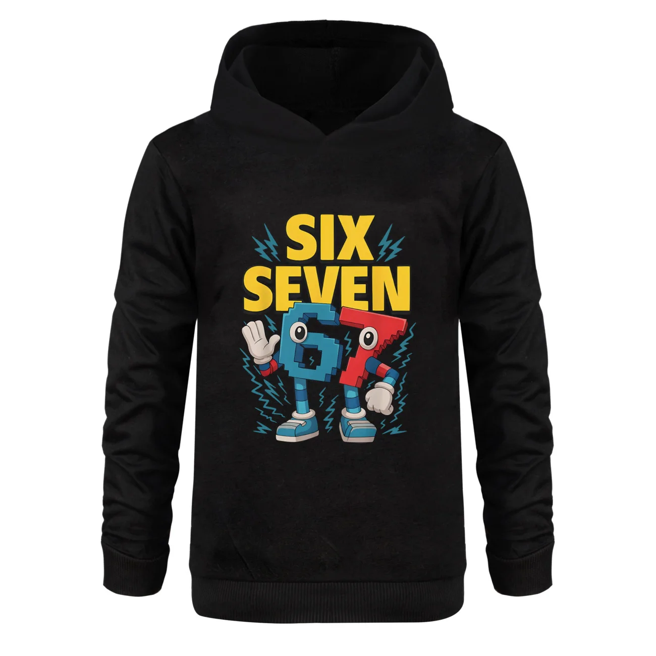 Premium Kids Hoodie Back View