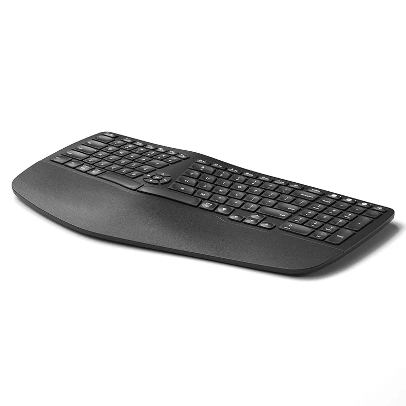 

2.4G Factory Wholesale Wireless Keyboard Dual Mode Ergonomic Split Keyboard