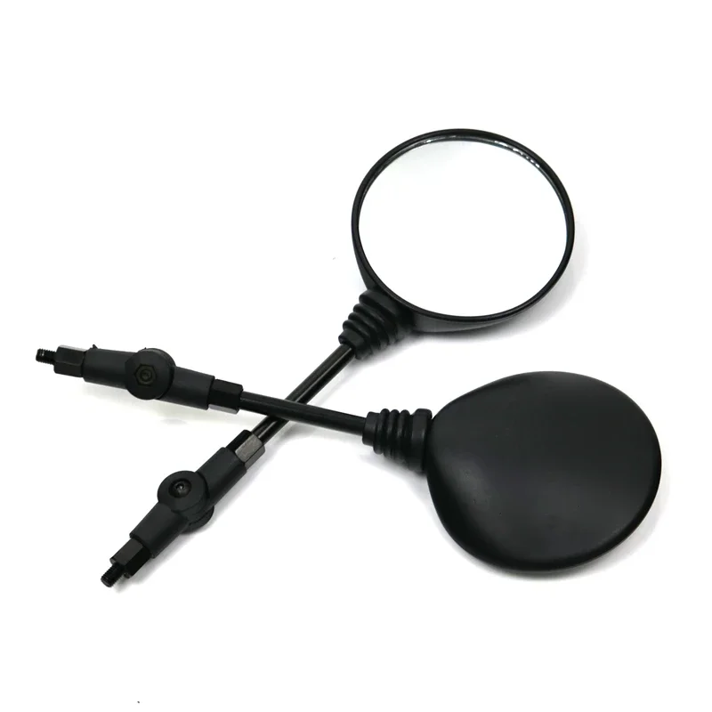 Motorcycle Handle Bar Mirror Scooter Rearview Mirror Screw MoFlyeer Custom 8mm 10mm Side Mirror Motorcycle Mirror Folding Motorbike Scooter ATV Rearview Mirrors