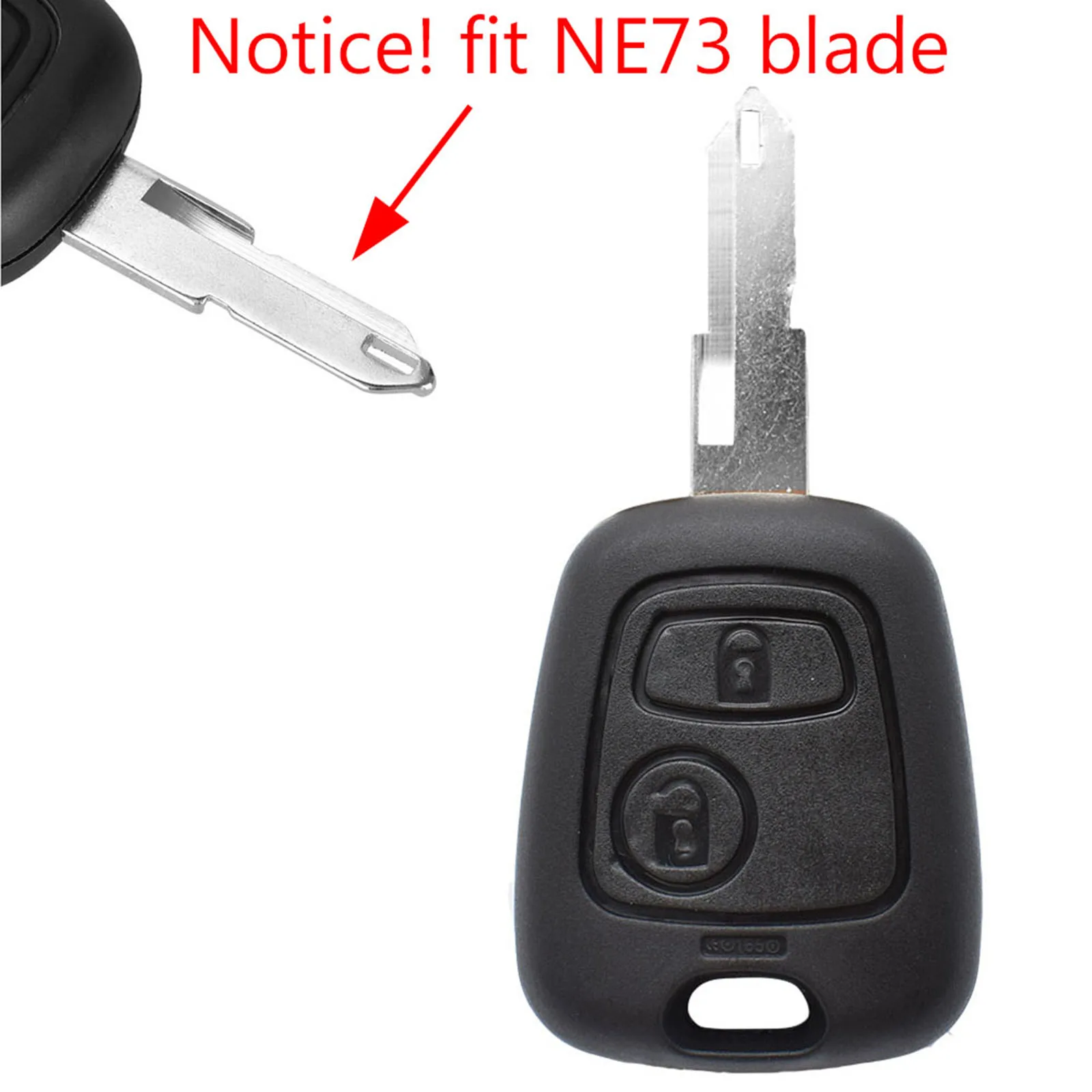 Auto Chiave A Distanza Borsette Per Peugeot 307 107 207 406 Citroen C1 C2 C3 C4 C5 Xsara Picasso Chiave Della Copertura di Ricambio Fob caso Kit di Riparazione - Image 3