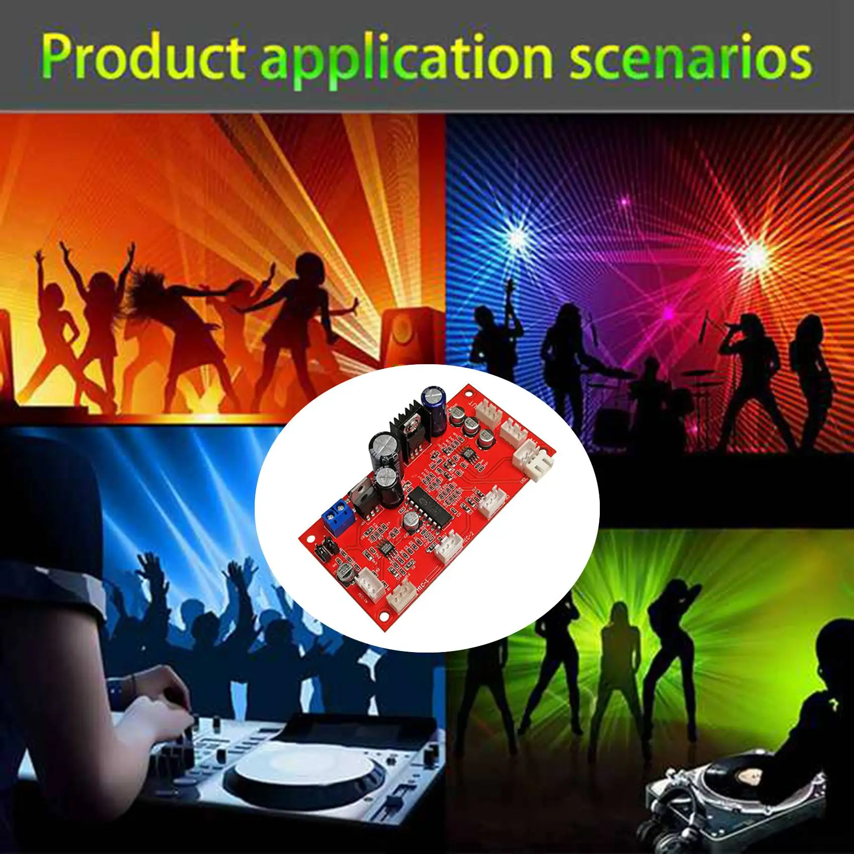 【Special offer】 PT2399 Karaoke Reverb Board Single Power Audio Preamp ...