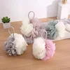 1pc Soft Shower Mesh Foaming Sponge Bath Bubble Ball Body Skin Scrub Exfoliating Scrubber Back Brush Bathroom Shower Accessories 1