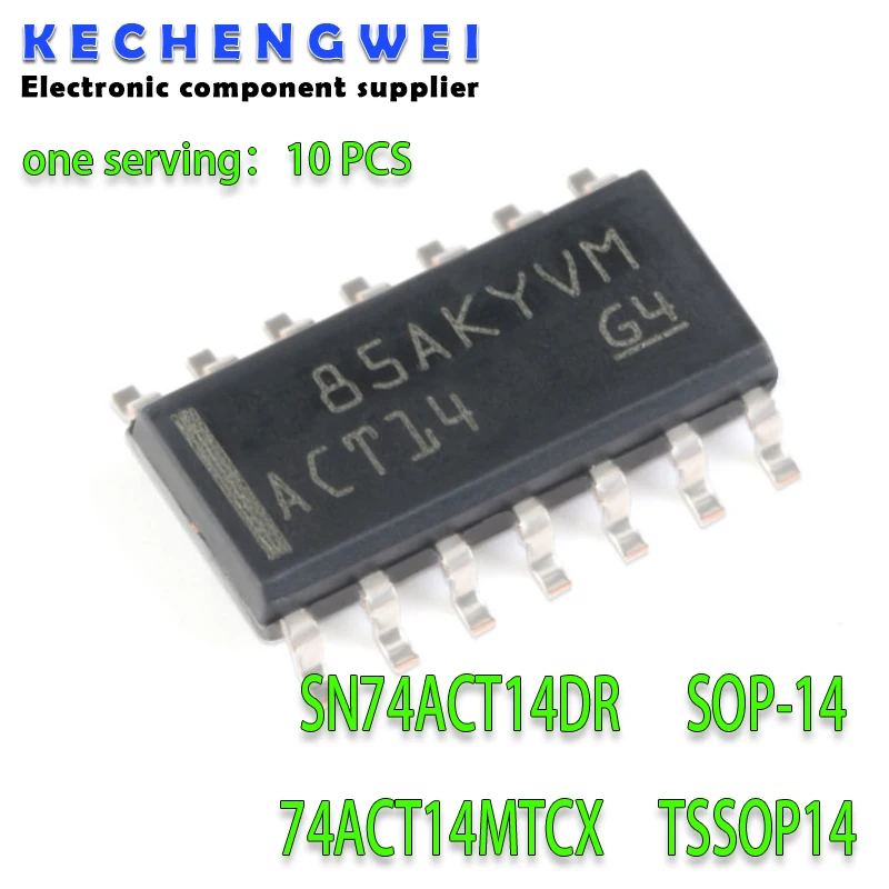 IC-741 100wジャンク品 10pcs/lo SN74ACT14DR SOP14 ACT14 74ACT14MTCX SN74ACT14PWR