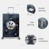 Luggage Cover Stretch Fabric Baggage Protective Case Covers for18-32 Inch Suitcase Case White Picture Series Travel Accessories 3