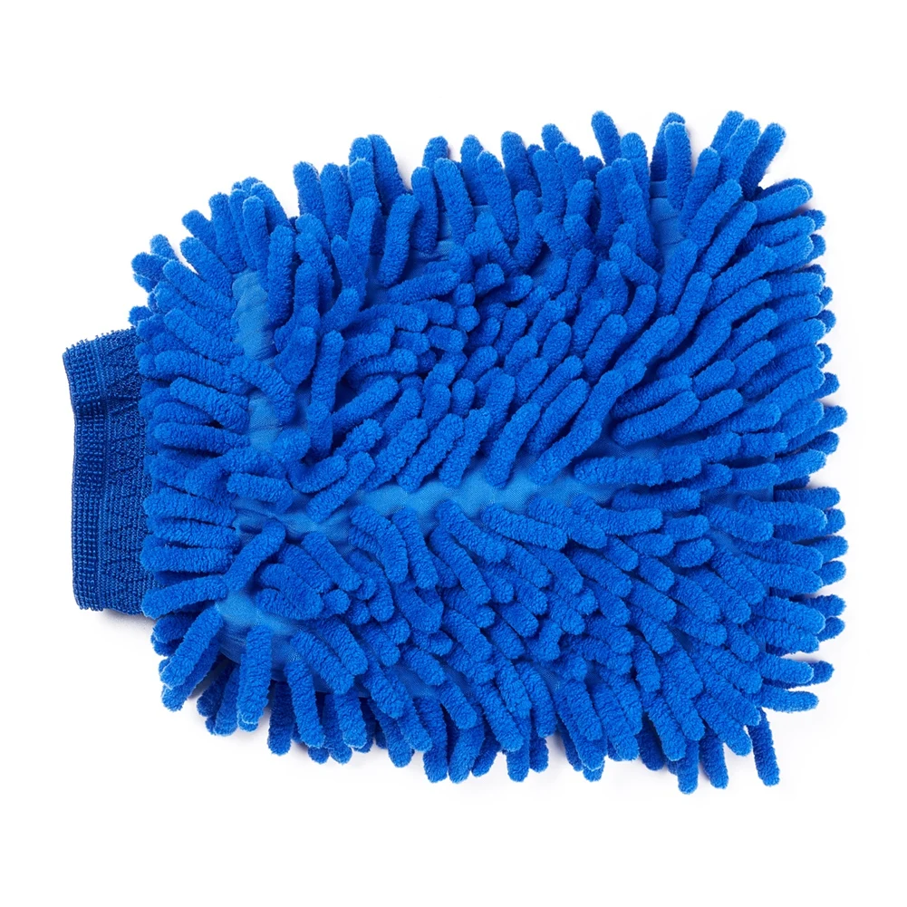 1PCS Car Washing Glove Coral Fleece Chenille Cleaning Washing Mitt Cleaning Tools for Car Wash