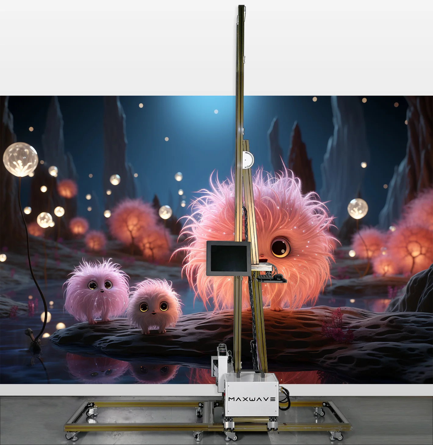 

Wall Painting Machine Uv Ink Red Brick Glass Tile Banner Flag Glass Portable Automic with tx800 4720 5113 Printhead