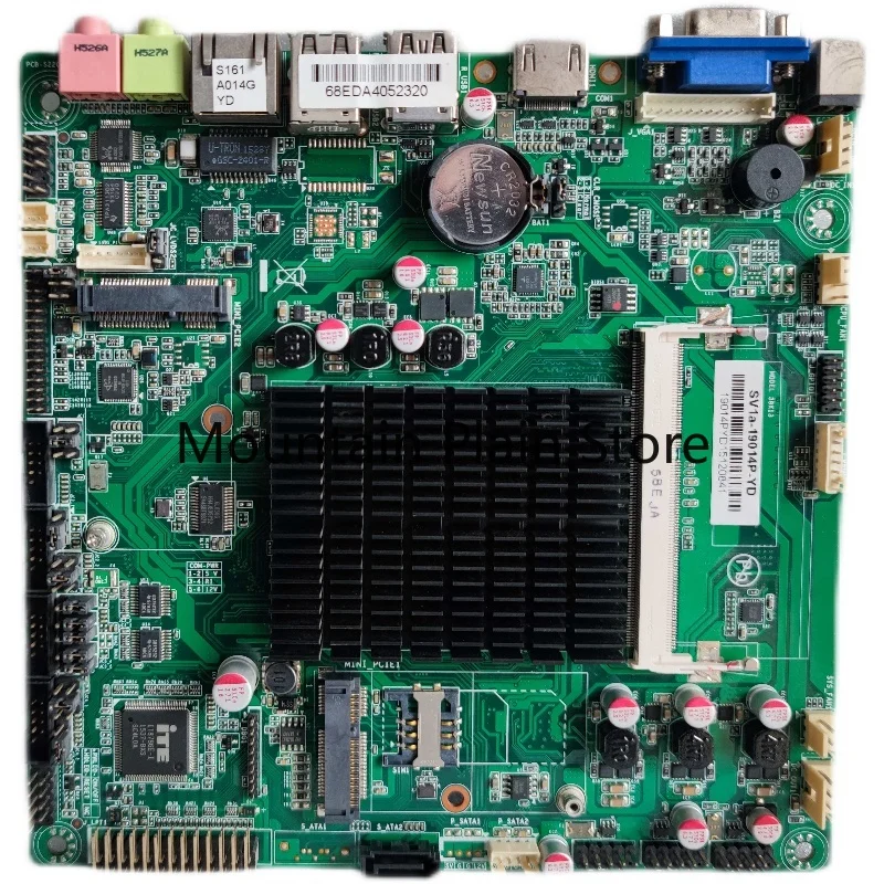 

SV1a-19014P J1900 Quad-core 17X17 COM H-D-M-I Industrial Control ITX Cash Register L-V-D-S Motherboard